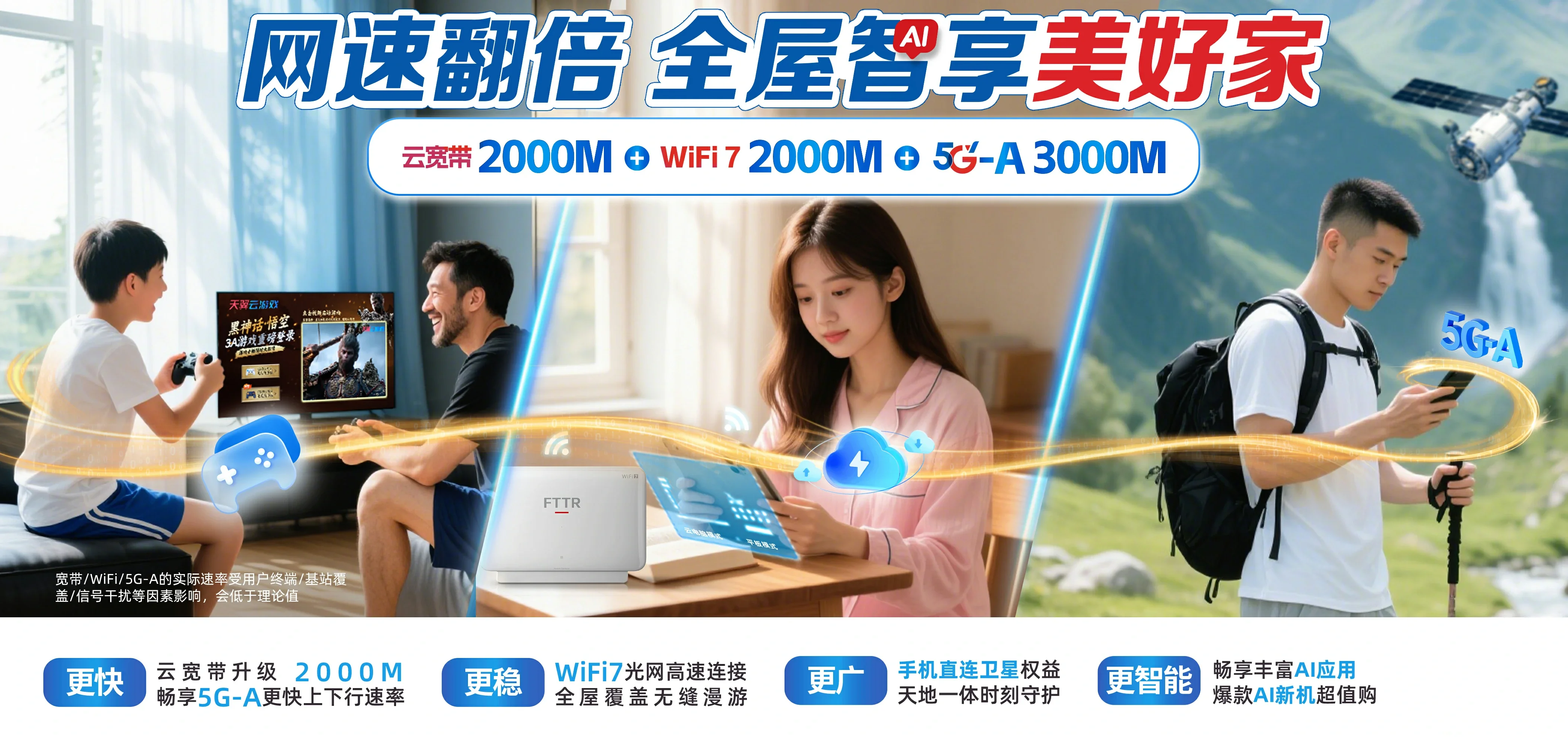 中国电信 泗阳县电信宽带 宽带套餐